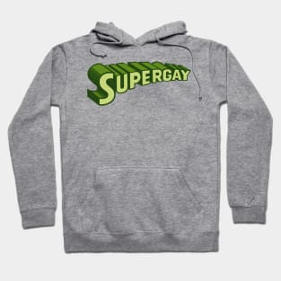 Supergay (green) Hoodie